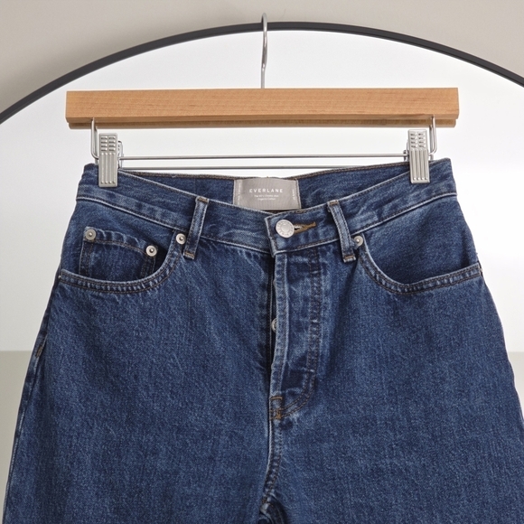 Everlane The 90's Cheeky Organic Cotton Ankle Jean, Size 25 - Picture 4 of 10